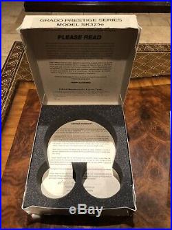 Grado SR325e Audiophile Headphones with All Original Packaging Mint Condition