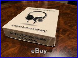 Grado SR325e Audiophile Headphones with All Original Packaging Mint Condition