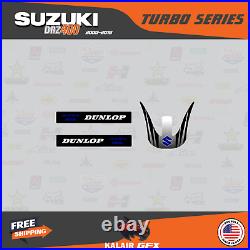 Graphics Decal Kit For Suzuki DRZ400SM (All Years) DRZ 400 SM S E Turbo Blue