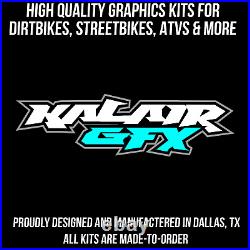 Graphics Kit For Suzuki DRZ400SM (All Years) DRZ 400 SM S E Division Smoke