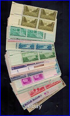 Group of 200 1 cent to 32 cent All different Plate blocks of 4 MNH OG