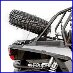 HMF Racing IQ Spare Tire Mount Rack Black Polaris RZR XP 1000 Turbo 4 All Years