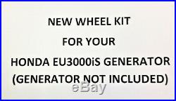 HONDA EU3000iS INVERTER GENERATOR ALL TERRAIN 10 PNEUMATIC WHEEL KIT