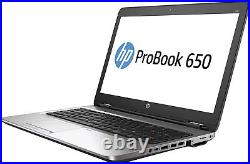 HP ProBook 650 G3 Laptop 15.6 Intel Core i5, Fast SSD, Serial Port, Windows 11