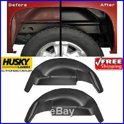 HUSKY 79101 Wheel Well Guards for 07-14 FORD F150 F-150 Pickup Rear Fenders ALL