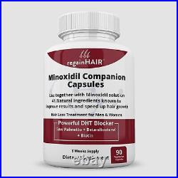 Hair Loss Pills DHT Blocker Use with MinoxidiI Treatment Faster Better Regrowth