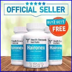 Haironex-All-natural formula -Healthy Hair Growth Supplement 3pck