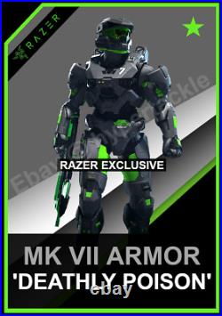 Halo Infinite Razer Exclusive Armor Coating Deathly Poison RARE All Region DLC