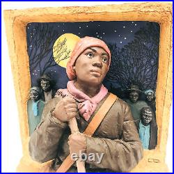 Harriet Tubman Bust Bookend Miss Martha Originals Thomas Blackshear Scarce COA