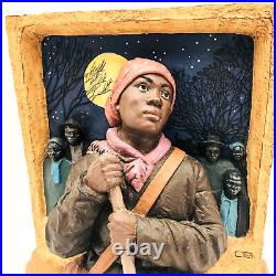 Harriet Tubman Bust Bookend Miss Martha Originals Thomas Blackshear Scarce COA