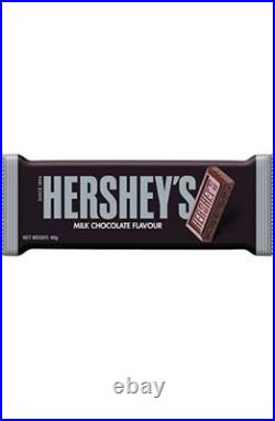 Hershey's Milk Chocolate Flavour Bar 40g (Pack of 24) With Free Shipping Hershey's Milk Chocolate Flavour Bar 40g (Pack of 24) With Free Shipping