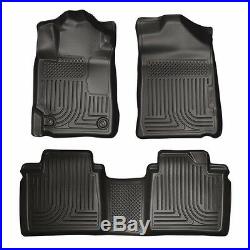 Husky Liners 2007-2011 Toyota Camry WeatherBeater All Weather Floor Mats Black