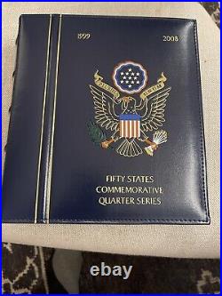ID 1539. 1999-S to 2008-S 50 State & Terr Qtrs in Album