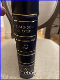 ID 1539. 1999-S to 2008-S 50 State & Terr Qtrs in Album