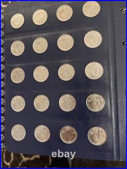 ID 1539. 1999-S to 2008-S 50 State & Terr Qtrs in Album