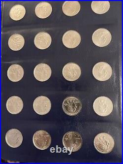ID 1539. 1999-S to 2008-S 50 State & Terr Qtrs in Album