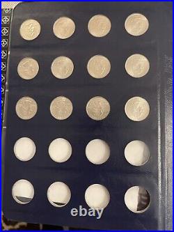 ID 1539. 1999-S to 2008-S 50 State & Terr Qtrs in Album