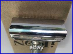 IKON S3S 316l all stainless machined safety razor, boxed. A rare and heavy Beast