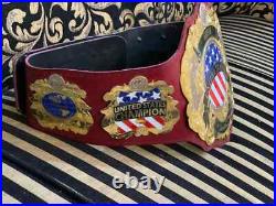 IWGP UNITED STATES WRESTLING Championship Title Belt Replica Adult Size 2mm