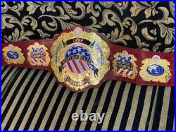 IWGP UNITED STATES WRESTLING Championship Title Belt Replica Adult Size 2mm