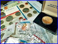 Incredible U. S. Unc. 140-coin All Denomination / Unc. 30 U. S. Medals Collection