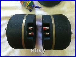 JBL LE85 & H91 BLUE, 16 ohm, consec. Ser. #, all wax seals (PAIR)