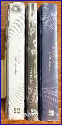 Jeff VanderMeer. Annihilation, Authority, Acceptance. Signed First Editions