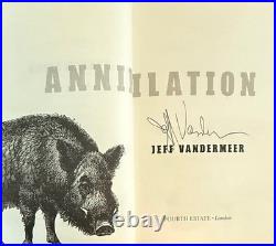 Jeff VanderMeer. Annihilation, Authority, Acceptance. Signed First Editions