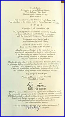 Jeff VanderMeer. Annihilation, Authority, Acceptance. Signed First Editions