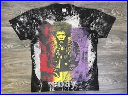 Jimi Hendrix MosquitoHead Shirt Vtg 80s All Over Rock T-shirt Rare Stedman Tag L