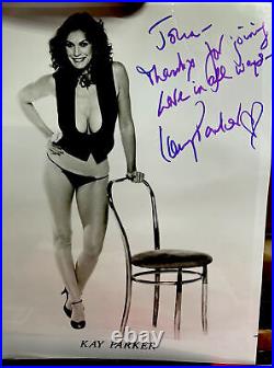 KAY PARKER CLASSIC ADULT FILM STAR SIGNED 8X10 PHOTO Love In All Ways