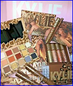 KYLIE Cosmetics LEOPARD COLLECTION BUNDLE Full Set LIMITED EDITION Gloss LIP KIT