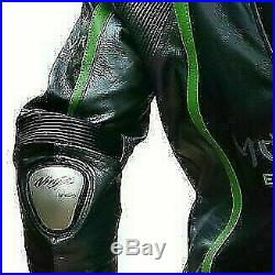 Kawasaki Ninja Monster Motorbike/ Racing Leather Jacket In All Customized Sizes