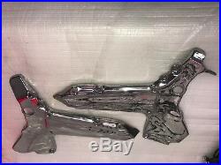 Kawasaki Zx14r Ninja Chrome Look Frame And Subframe Covers Fits All Years 06-18