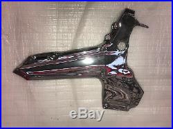 Kawasaki Zx14r Ninja Chrome Look Frame And Subframe Covers Fits All Years 06-18