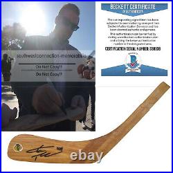 Kimmo Timonen Signed Blackhawks Hockey Stick Blade Beckett COA Proof Autograph