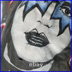 Kiss Vintage T-shirt All Over Print Original 1992 Winterland Size XL