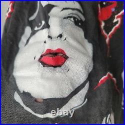 Kiss Vintage T-shirt All Over Print Original 1992 Winterland Size XL