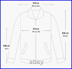 Ksubi Classic Denim Jacket Eratik Grey Medium Rrp £300.00