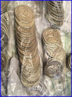 LG Lot Of Mixed Quarters 1930s To 1960s All Sliver Circulated Great Find