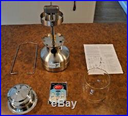 LIGHTNING BUG AMISH MADE / ALL SS + BRASS- 1,000 CP Pressure Lantern NEWithRARE