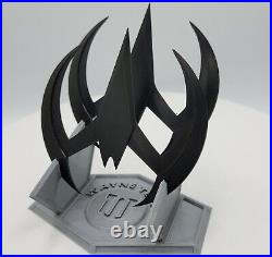 Large Batarang set with Wayne Tech Display Stand Batman The Dark Knight Rises