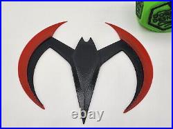 Large Batarang set with Wayne Tech Display Stand Batman The Dark Knight Rises