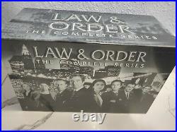 Law and Order The Complete Series Seasons 1-20 (DVD DELUX BOX SET, 104-Disc) USA