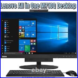 Lenovo All In One 24 M710Q Core i7 6thGen 32GB RAM 1TB SSD Windows 11 Desktop