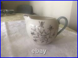 Lenox Kingsley Sugar Bowl With Lid and Creamer, Rare Find. Unused X-445