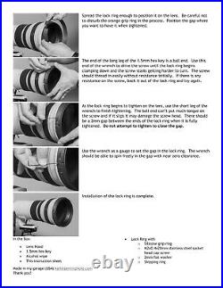 Lens Hood, Canon EF 300mm f/2.8L IS USM (all) replaces ET-120