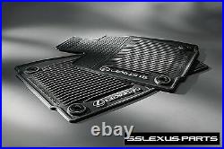 Lexus IS250 IS350 IS200T (RWD)(2014-2018) 4pc OEM Genuine ALL WEATHER FLOOR MATS