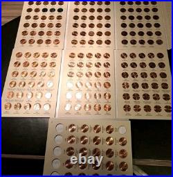 Lincoln Cent Set 1941 2025 All Red MS BEAUTIFUL SET. Highest Quality Around