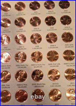 Lincoln Cent Set 1941 2025 All Red MS BEAUTIFUL SET. Highest Quality Around